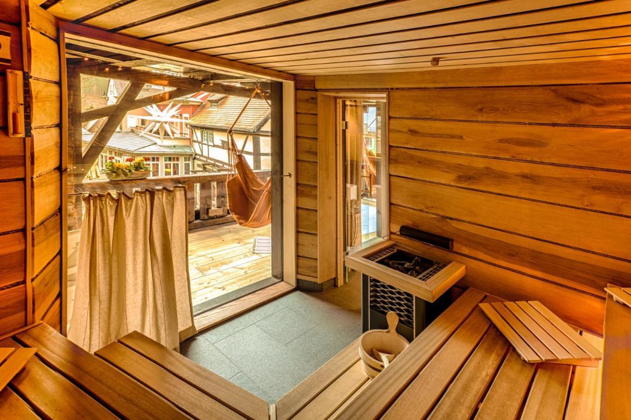 Das Forsthaus Hotelapartments 바트샨다우 외부 사진